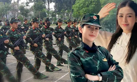 Nữ sĩ quan xinh đẹp kể về quá trình luyện tập dưới cái nắng 36 độ: Sợ nhất là động tác tưởng đơn giản này!